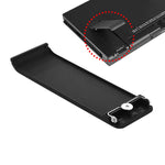 For Nintendo Switch Console 2pcs Replacement Kickstand Back Shell Holder, Transparent White, Black, White, Red, Blue