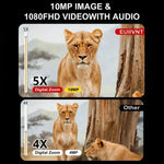 2.4-Inch Screen 5X Zoom HD 1080P Binocular Infrared Night Vision Device, D18