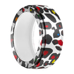 For Samsung Galaxy Ring / Oura Ring Silicone Elastic Printing Cover Scratch Resistant Case, S, M