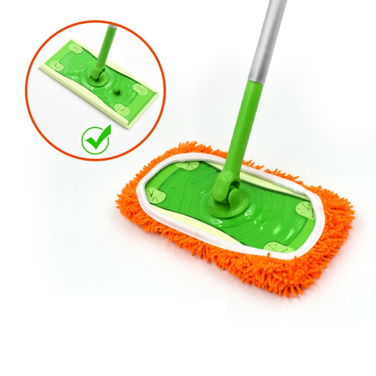 For Swiffer Sweeper and Other 10-inch Flat Mop Replacement Pads, 2pcs Terry Cloth, Coral Fleece Gray, Coral Fleece Green, Stripe Gray, Chenille Green, Chenille Orange, Chenille Gray