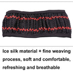 Universal Car Steering Wheel Ice Silk Non-slip Breathable Protective Cover