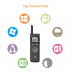 Doosl DSIT037 300m Long Distance Laser Remote Control Green Light Page Turner, DSIT037