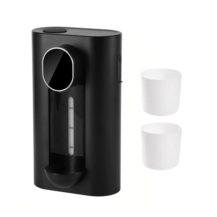 540ml  Automatic Mouthwash Dispenser 3 Levels Quantitative with 2 Magnetic Cups, S7 White, S7 Black