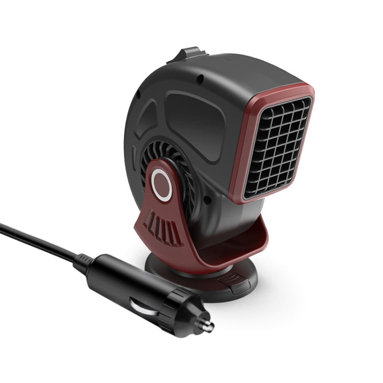 Portable Car Heater Small Fan Defogger, 12V Black, 12V Red, 24V Black, 24V Red