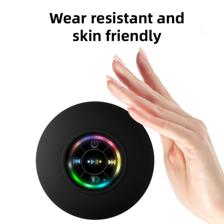 BT-07 Portable Large Suction Cup Waterproof Bathroom Bluetooth Speaker