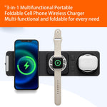 3-In-1 Magsafe Folding Wireless Charger Portable Wireless Fast Charging