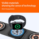 3-In-1 Magsafe Folding Wireless Charger Portable Wireless Fast Charging