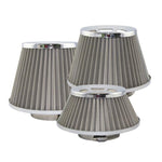 Car Air Filter High Flow Mushroom-Head Engine Intake Modified Cartridge, Small, Medium, Large