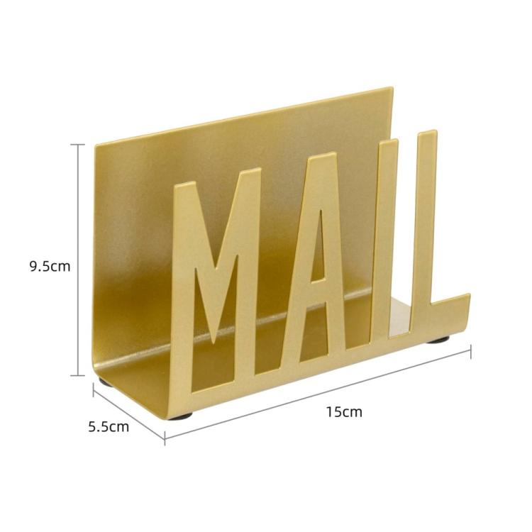 Home Office Metal Mail Envelope Sorting Desktop Organizer, YH006-1-2, YH006-1-1