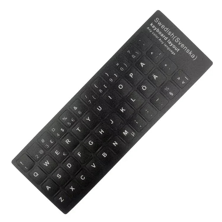 Laptop Keyboard Sticker, Ukraine, Turkish, Swedish, Polish, Farsi