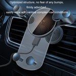 15W Mobile Phones Snap-on Car Wireless Charging Holder