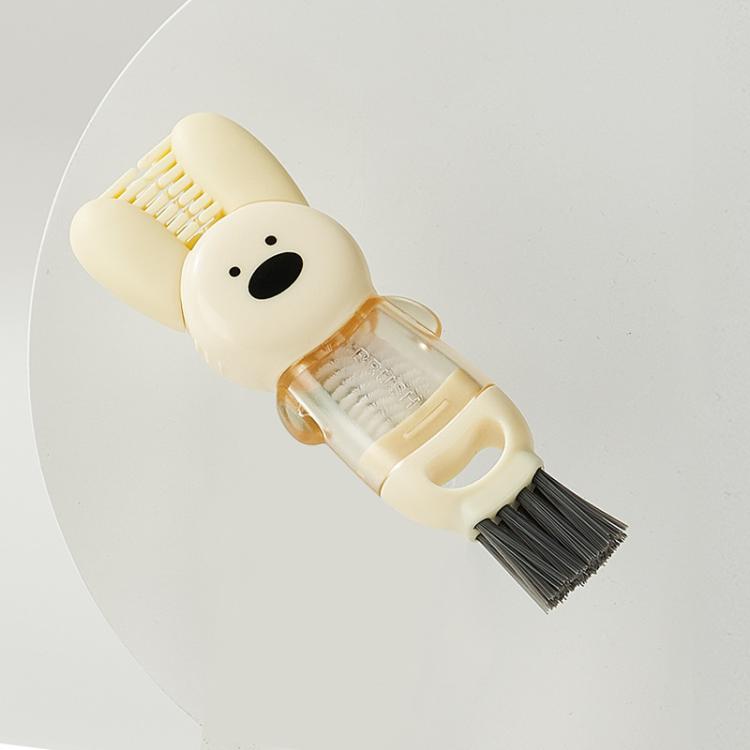 3 In 1 Cup Brush Rabbit Multifunction Crevice Bottle Insulated Mug Groove Rubber Ring Cleaning Brush