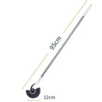 Fish Tank Brush Long Handle Cleaning Algae Removal Tool Inner Wall Cleaning Fish Tank Brush, 95cm, 125cm, 157cm