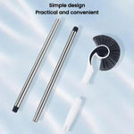 Fish Tank Brush Long Handle Cleaning Algae Removal Tool Inner Wall Cleaning Fish Tank Brush, 95cm, 125cm, 157cm