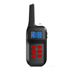 T720 1000m Pet Intelligent Electric Shock Remote Control Dog Training Device, Yellow Remote, Red Remote