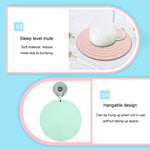 Food Grade Silicone Round Heat Insulation Mat Kitchen Anti-Scald And Anti-Slip Placemat
