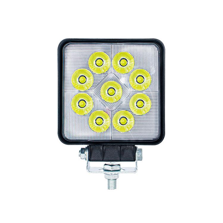 DC 12V-80V Forklift LED High Brightness Front Working Headlight, 4 Inches 9 Beads