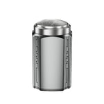 Portable Electric Shaver for Men with LCD Display – Travel-Friendly Mini Shaver, USB Type-C Fast Charging, Waterproof & Washable Design, 6-blade Head Dark Metallic Gray, Floating Blade Dark Metallic Gray, 6-blade Head Black, Floating Blade Black