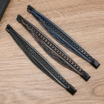 Stylish Minimalist Handmade Braided Leather Bracelet for Men with Magnetic Clasp Closure