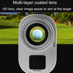PGM JQ018 Mini Magnetic Slope Compensated Golf Pocket Rangefinder 1200 Yards