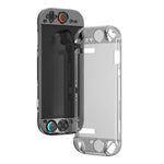 For Nintendo Switch 2 Crystal Shell Case Split Gamepad Transparent Protective Cover
