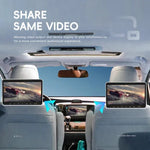 7 Inch Wired Carplay Dual Butt MP5 Player Bluetooth Big Screen Car Center Control, Standard, Standard+12 Light Camera