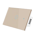 Model 120 US Gauge Graffiti Smart WIFI Single Fire Switch, 1-Gang White, 2-Gang White, 1-Gang Black, 2-Gang Black, 1-Gang Gold, 2-Gang Gold