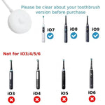 3768 Toothbrush Charger Power Adapter For Oral B IO Series 9/8/7 IO7 IO8 IO9, UK Plug, UK Plug