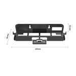 For Nintendo Switch 2 PGTECH GP-369 Game Consol Wall Mount Storage Rack With Handle Storage Hook