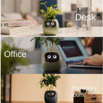 Smart Plant Pot With Multi-Sensors WiFi Plant Monitor With 2-Inch Screen Compatible With Mi/Tuya Home Ecosystem