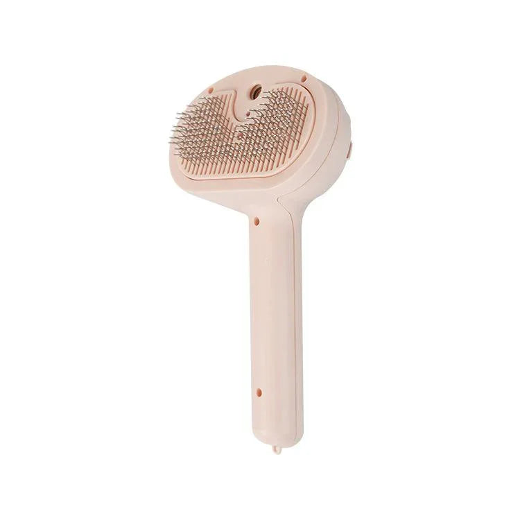 Pet Blue Light Antibacterial Spray Massage Knot Comb