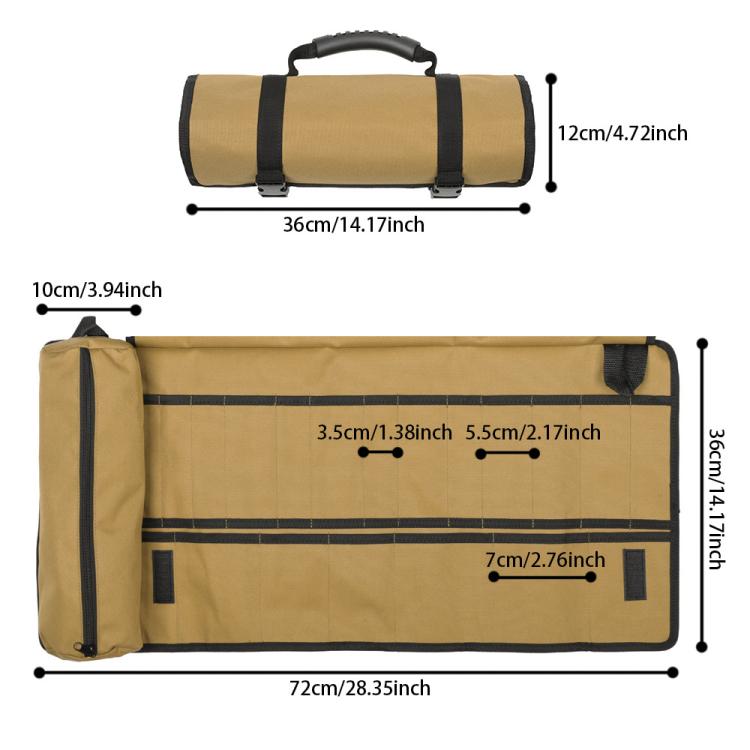 WESSLECO Thickened Wear-resistant Waterproof Parts Storage Tool Pack