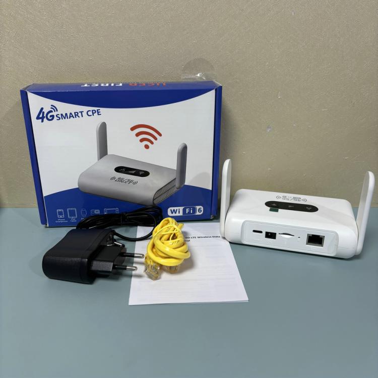 European/Asian /African Edition 4G Mini CPE Wireless SIM Card Router Portable WiFi Hotspot, EU Plug, Q30