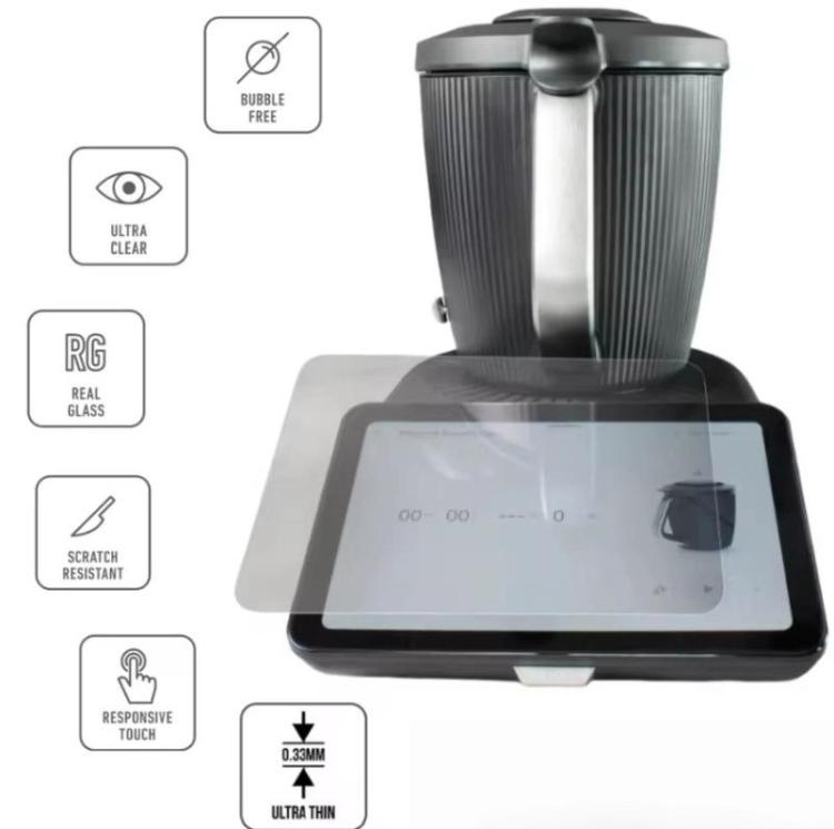 For Thermomix TM7 Tempered Glass Screen Protector Chef Machine Accessories, TM7