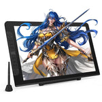 VEIKK VK2200PRO 21.5 inch Digital Screen Hand Drawing Screen Electronic Drawing Screen Compatible With Mobile Phone, EU Plug, US Plug, UK Plug