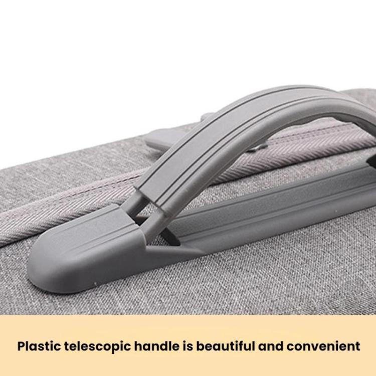 For Meta Quest 3 / 3S BKano Q3-002 VR Headset Console Storage Bag Shoulder Handheld Bag, Grey