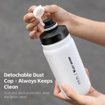 WEST BIKING 720ml Bike Water Bottle for Cycling Leak-Proof Squeeze Design Portable Sports Hydration Bottle, 720ml Yellow, 720ml White, 720ml White Wide, 720ml Yellow Wide