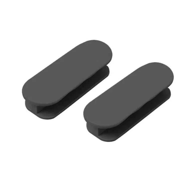 2pcs /Pack No Drill Adhesive Cabinet & Drawer Pull Handles For Glass Windows, Kitchen Doors, Furniture