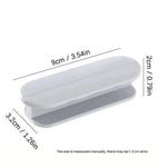 2pcs /Pack No Drill Adhesive Cabinet & Drawer Pull Handles For Glass Windows, Kitchen Doors, Furniture