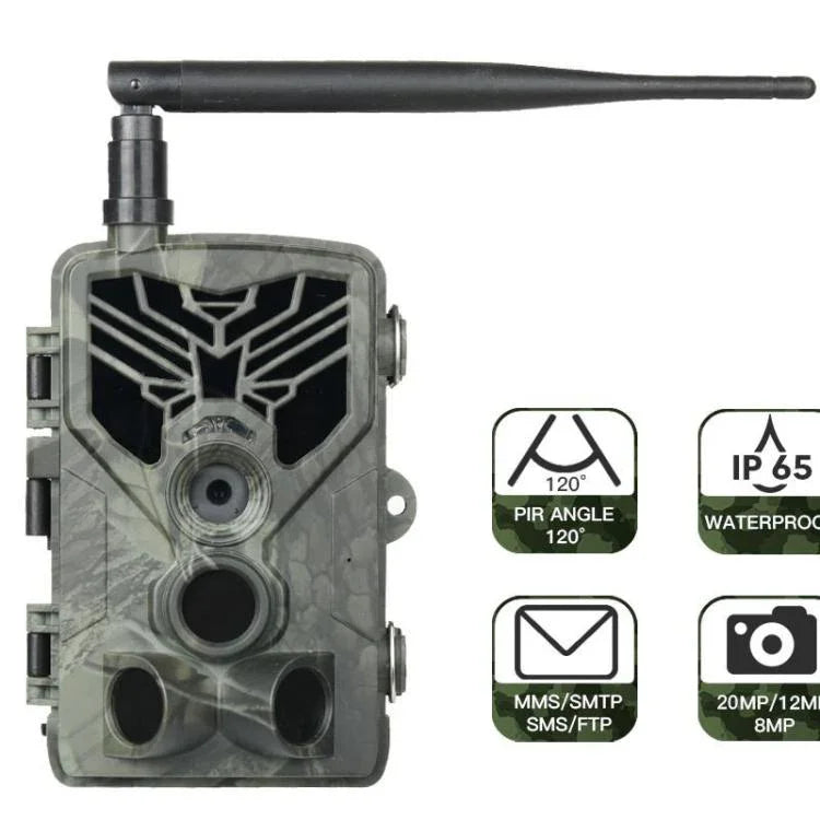 Outdoor 2G MMS Infrared Night Vision Tracking Camera 3PIR Thermal Sensing Surveillance Camera, HC-810M
