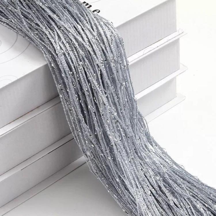 Dense Tassel Door Curtain Home Living Room Partition Decorative Curtain, 0.9 x 1.9m