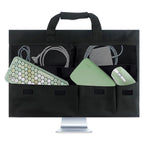 Nylon Fabric Lining Flannel Integrated Desktop Computer Bag Dust Cover