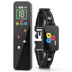 Color Screen Shock Collar Remote Control Dog Training Device