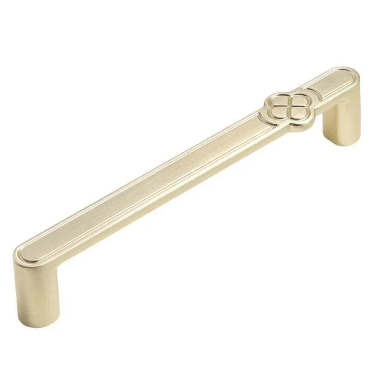 Vintage Flower Cabinet Door Handle Zinc Alloy Handle For Drawers Wardrobes, Single Hole Coffee, 96mm Coffee, 128mm Coffee, Single Hole Grey, 96mm Grey, 128mm Grey, Single Hole Brushed Copper, 96mm Brushed Copper, 128mm Brushed Copper