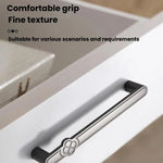 Vintage Flower Cabinet Door Handle Zinc Alloy Handle For Drawers Wardrobes, Single Hole Coffee, 96mm Coffee, 128mm Coffee, Single Hole Grey, 96mm Grey, 128mm Grey, Single Hole Brushed Copper, 96mm Brushed Copper, 128mm Brushed Copper