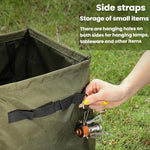AOTU AT6361 Outdoor Folding Trash Can 27L Large Capacity Sundry Organizer Camping Handheld Storage Box