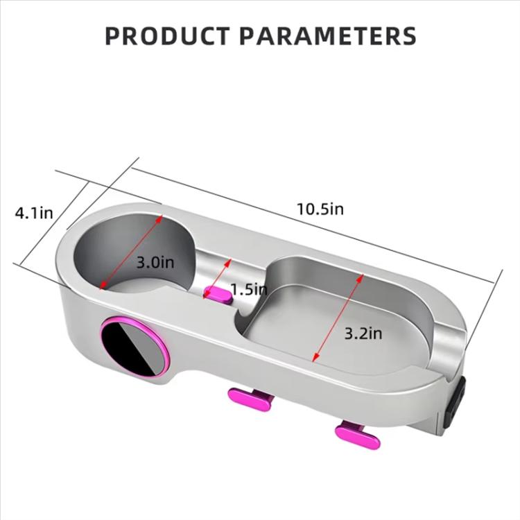 For Dyson Hair Dryer Wall-Mounted Holder With Hand-Drying, Temperature Display, Celsius, EU Plug, Fahrenheit, US Plug, Celsius, US Plug