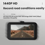 Suction Cup Bracket HD Night Vision Front And Rear Dual Recording WiFi Driving Recorder
