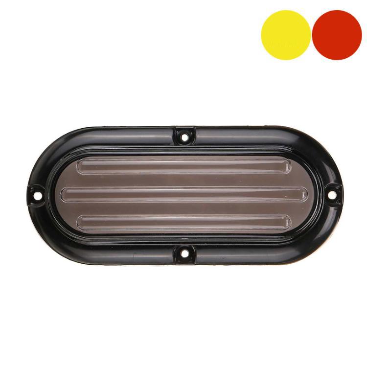 Truck Trailer Dual-Color Flashing 74 LED Taillights Brake Lights