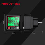 HABOTEST Digital Display Intelligent Electrical Test Socket, HT97B US Plug, HT97D EU Plug, HT97E UK Plug